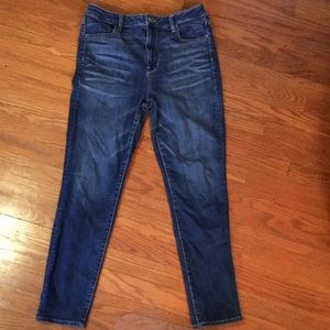 American high waisted eagle jeans